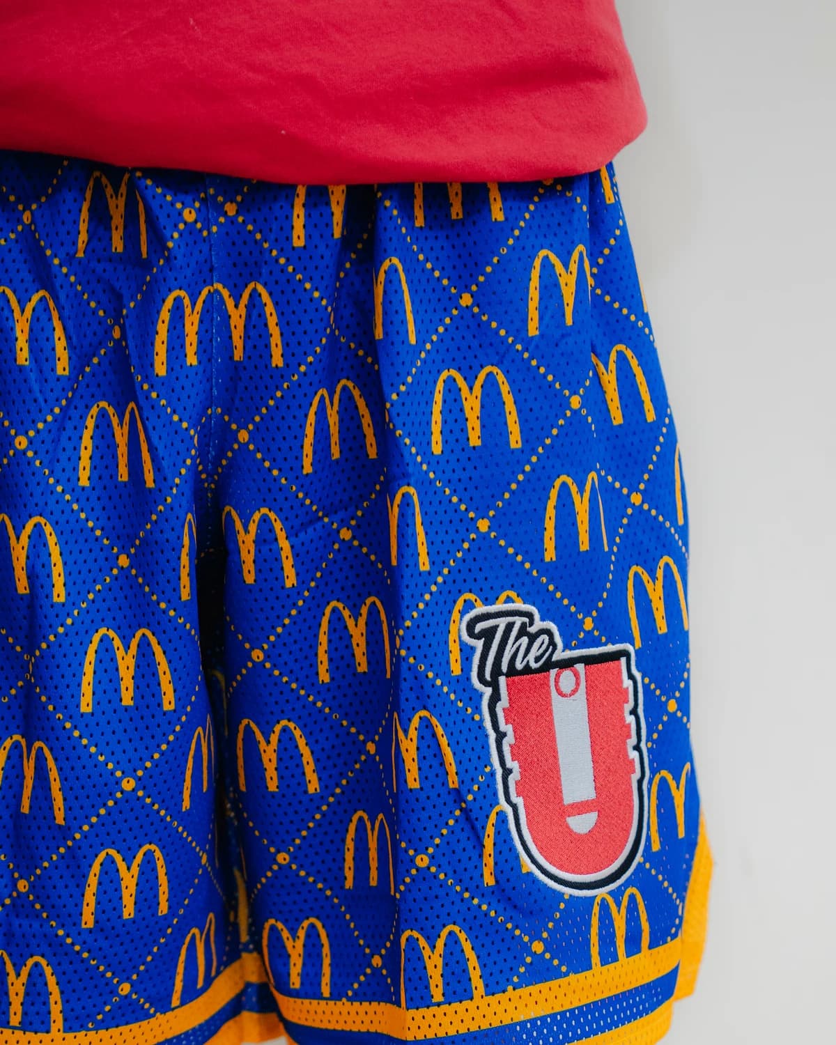 Blue / Yellow — The U x MCD AA — Shorts